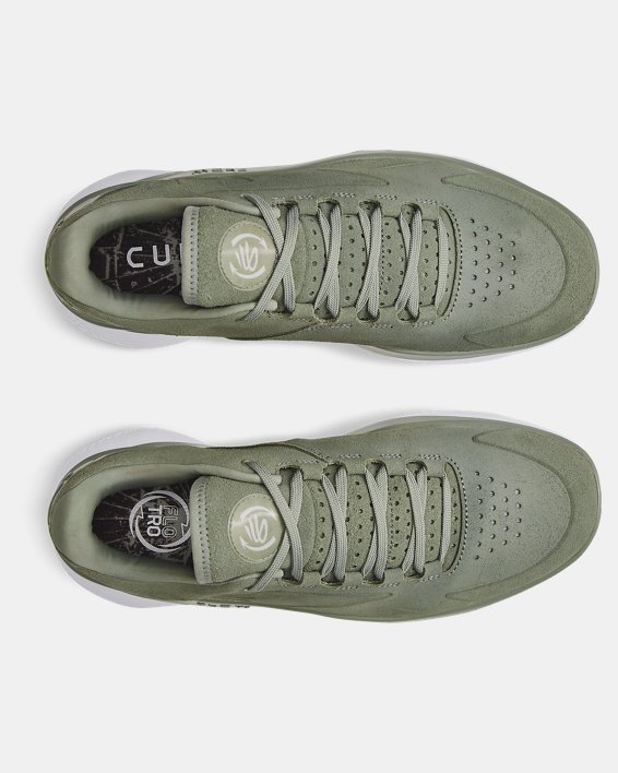 Unisex Curry 1 Low FloTro Lux Basketball Shoes, Green, pdpMainDesktop image number 2